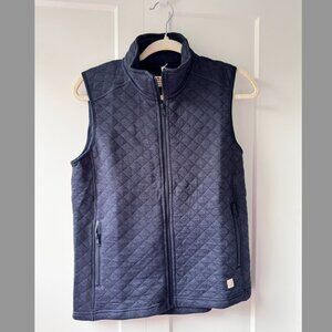 Marine Layer Women's Corbet Full Zip Vest in Navy New with Tags